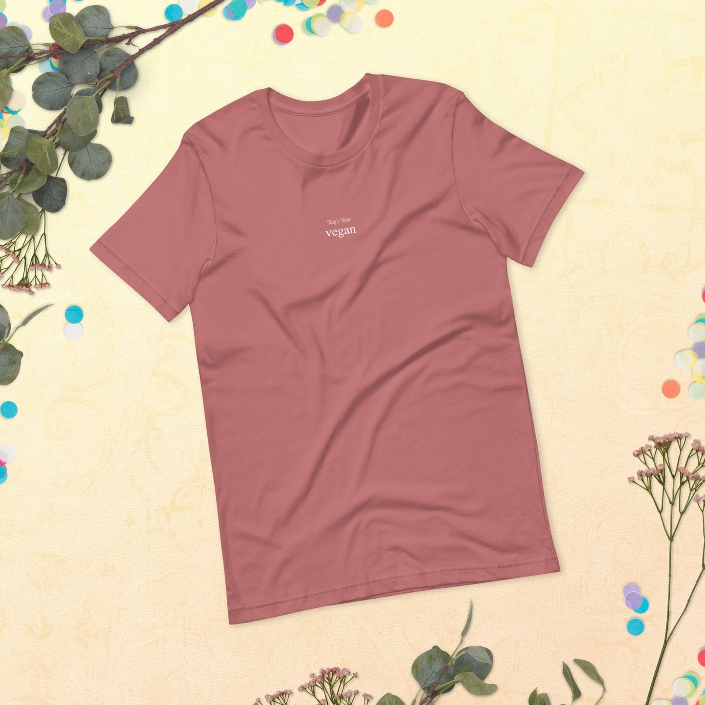 Vegan Minimalist Tee - Taty's Table