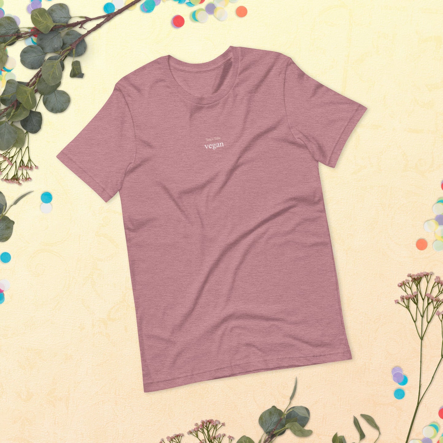 Vegan Minimalist Tee - Taty's Table