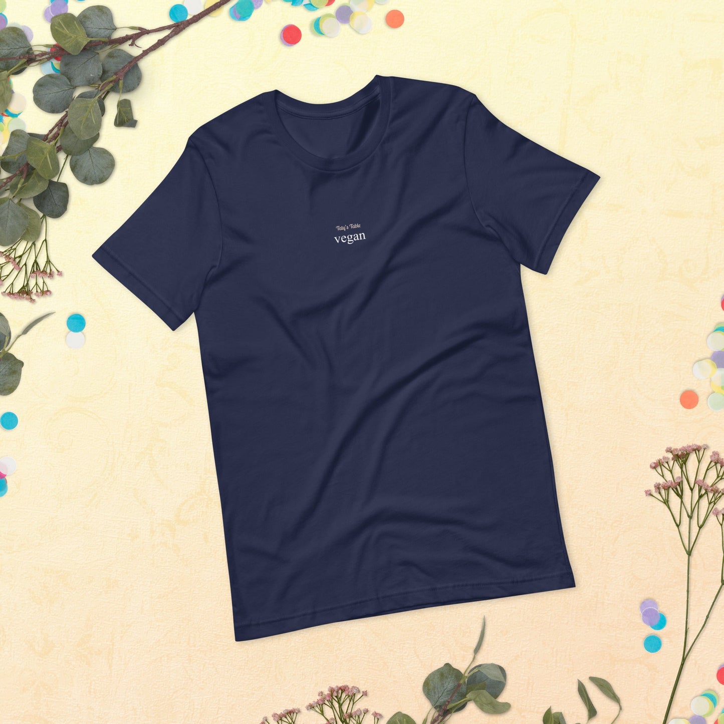 Vegan Minimalist Tee - Taty's Table