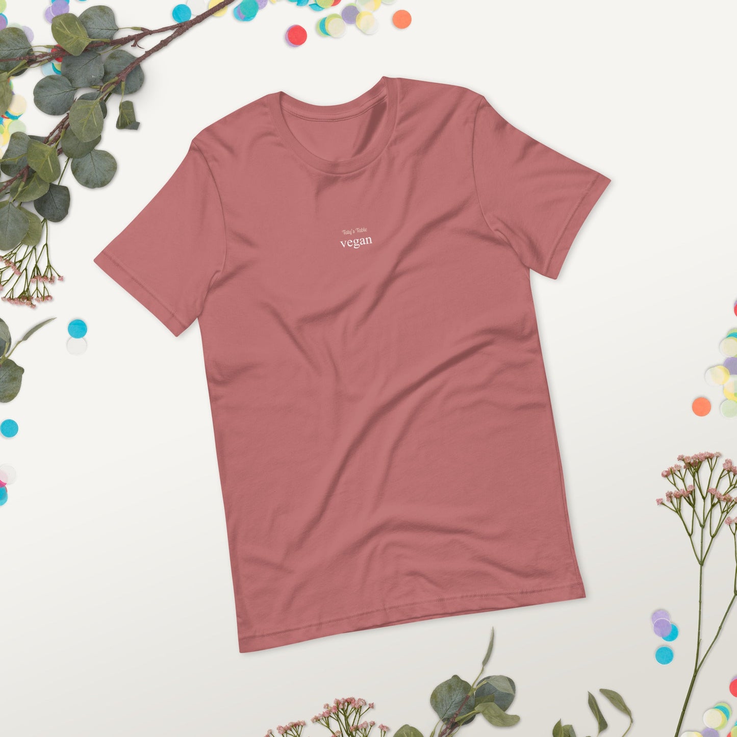 Vegan Minimalist Tee - Taty's Table