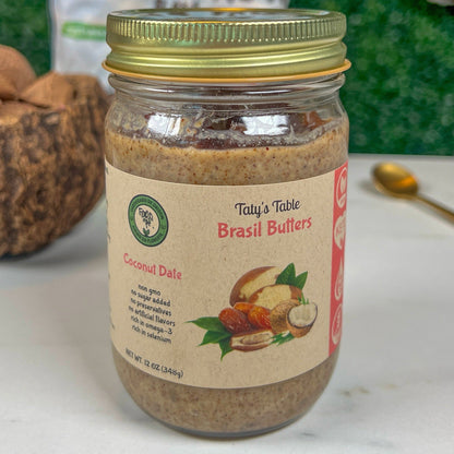 Coconut Date Brasil Butter - Taty's Table