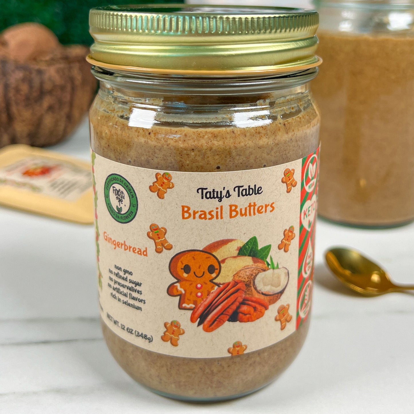 Gingerbread Brasil Butter (Limited Time) - Taty's Table