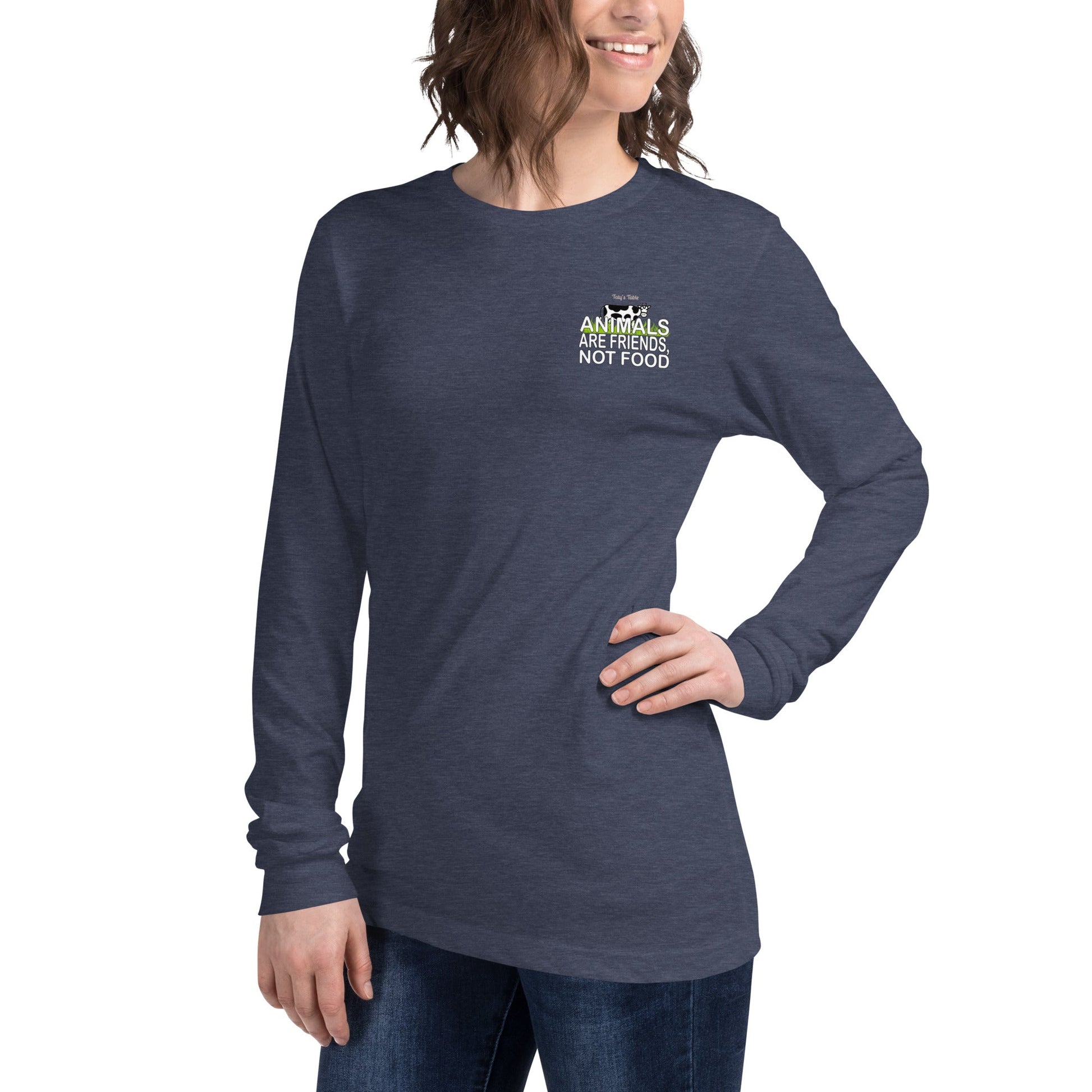 Animals Are Friends Mini-Logo Long Sleeve Tee - Taty's Table