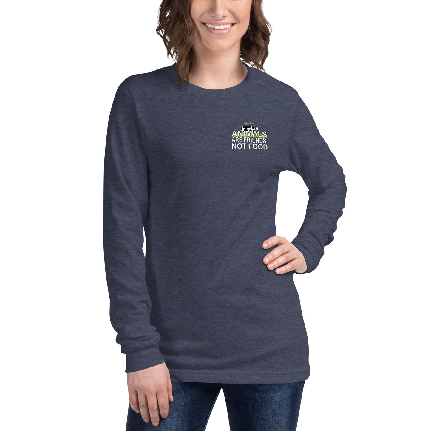 Animals Are Friends Mini-Logo Long Sleeve Tee - Taty's Table