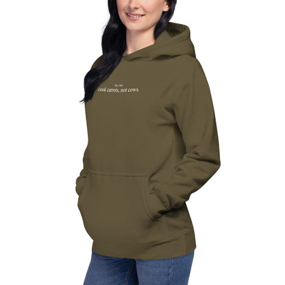 Cook Carrots, Not Cows Premium Hoodie - Taty's Table