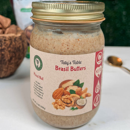 Mixed Nut Brasil Butter - Taty's Table