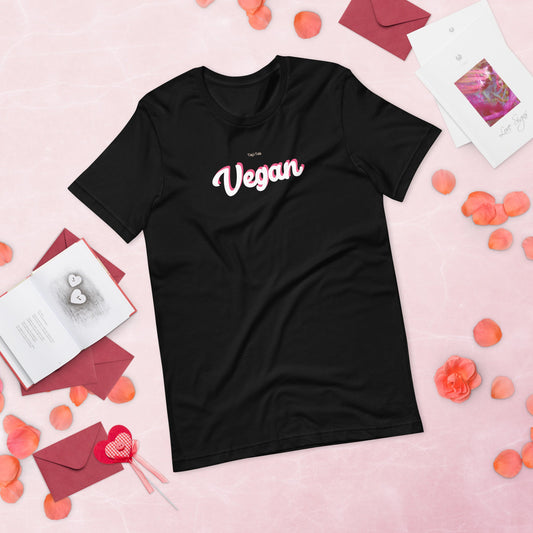 Pink Shadow Vegan Tee - Taty's Table