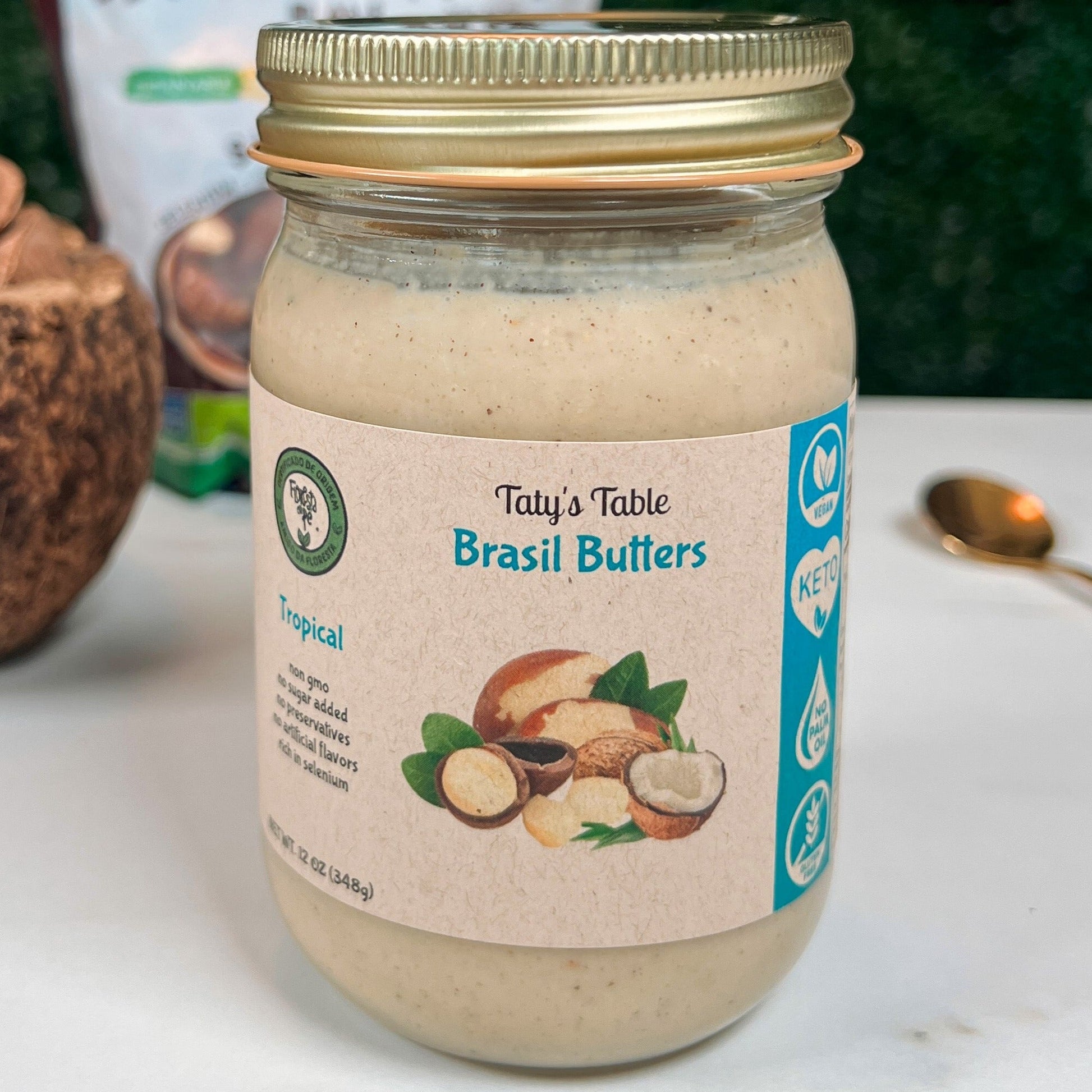 Tropical Macadamia Brasil Butter - Taty's Table