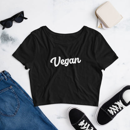 Vegan Crop Tee - Taty's Table