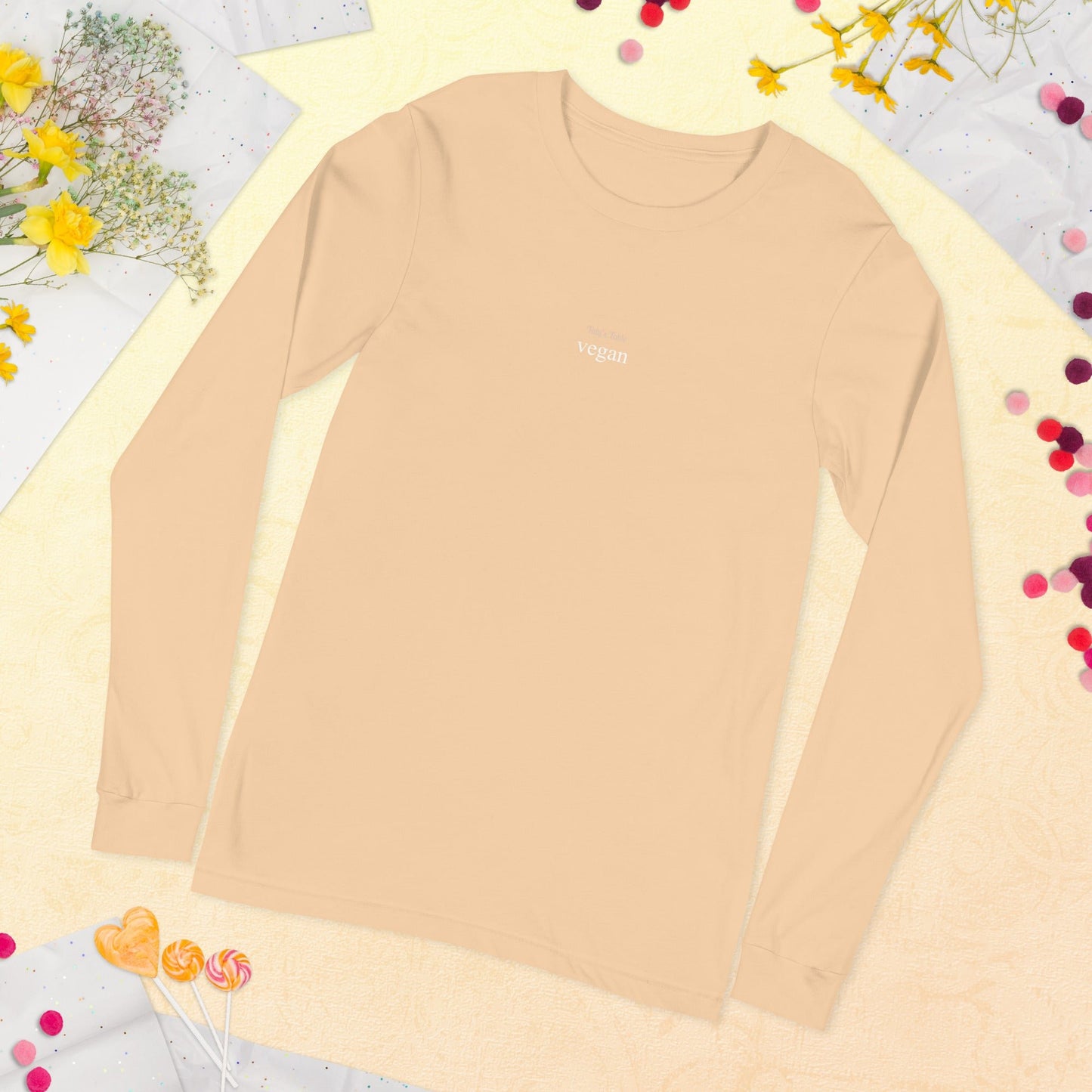 Vegan Long Sleeve Tee - Taty's Table