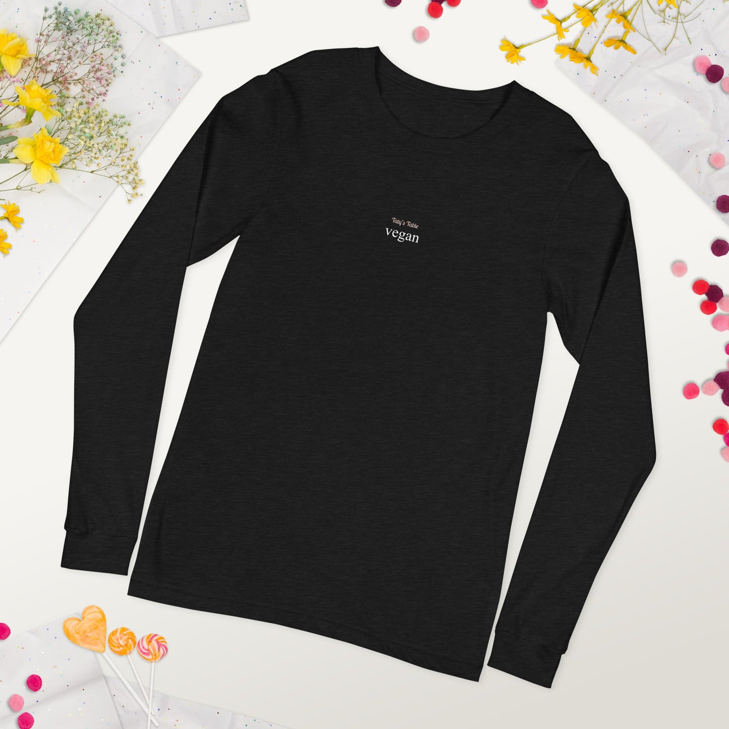 Vegan Long Sleeve Tee - Taty's Table