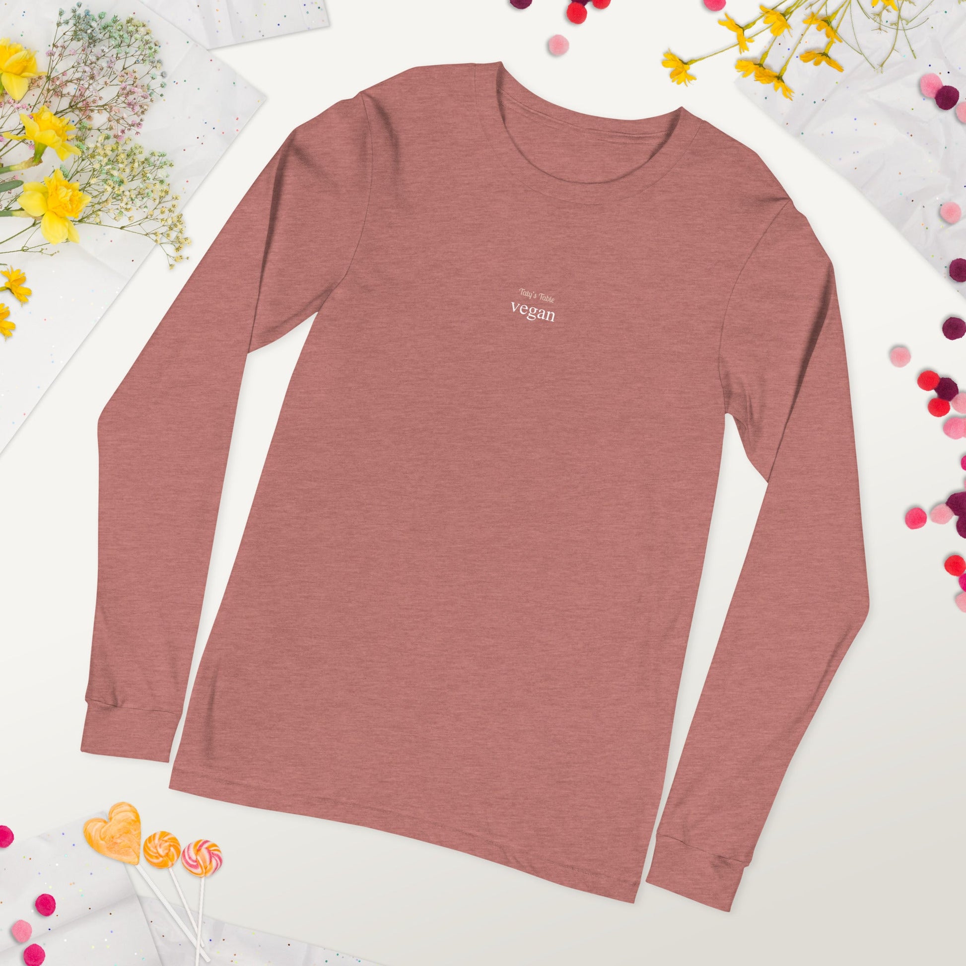 Vegan Long Sleeve Tee - Taty's Table