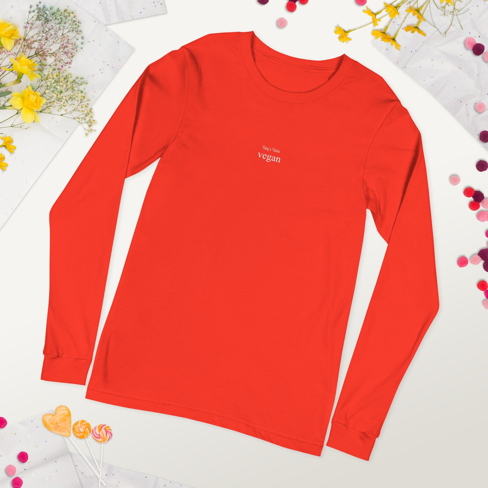 Vegan Long Sleeve Tee - Taty's Table