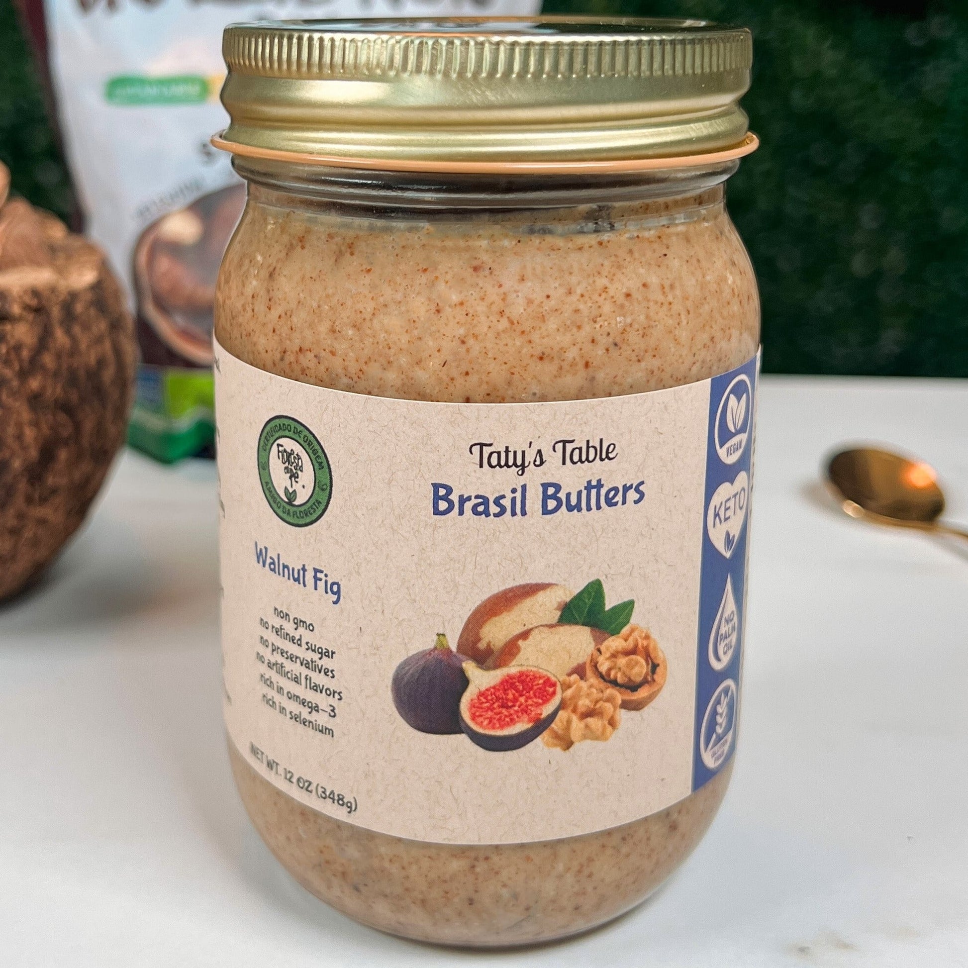 Walnut Fig Brasil Butter - Taty's Table